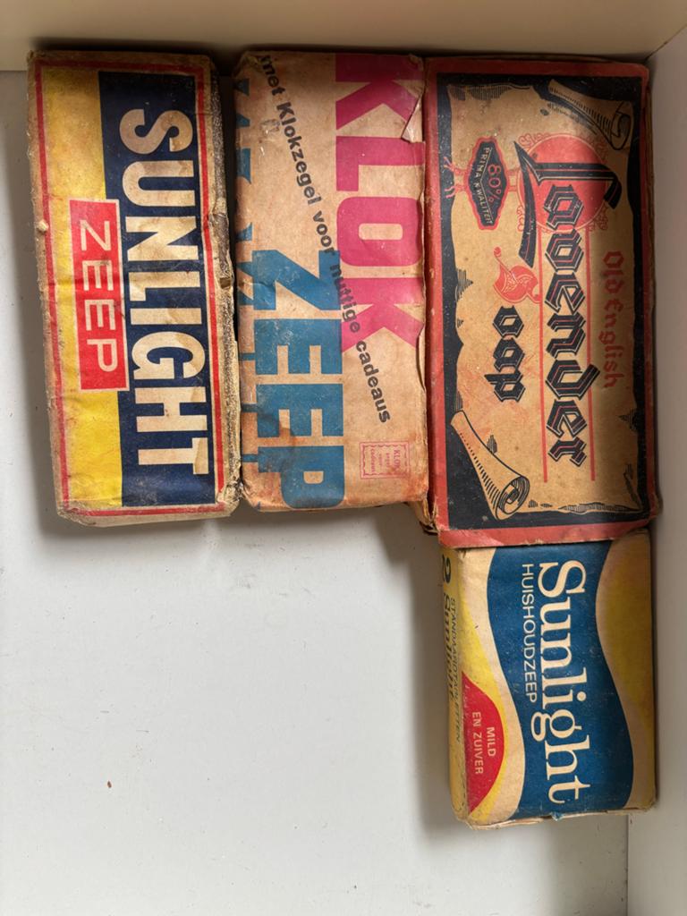 Vintage Zeepcollectie: Sunlight, Klok en Lavender Zeep, Ophalen of Verzenden