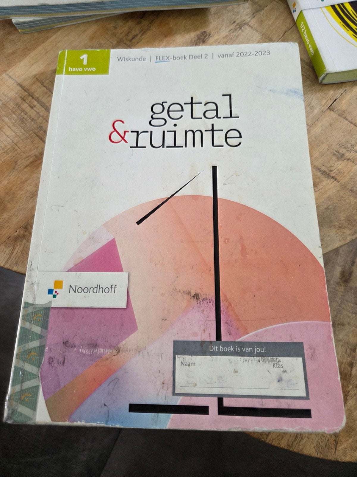 Getal & Ruimte Wiskunde FLEX-boek Deel 2 havo/vwo 2022-2023, Ophalen of Verzenden, Gelezen, HAVO, Wiskunde A