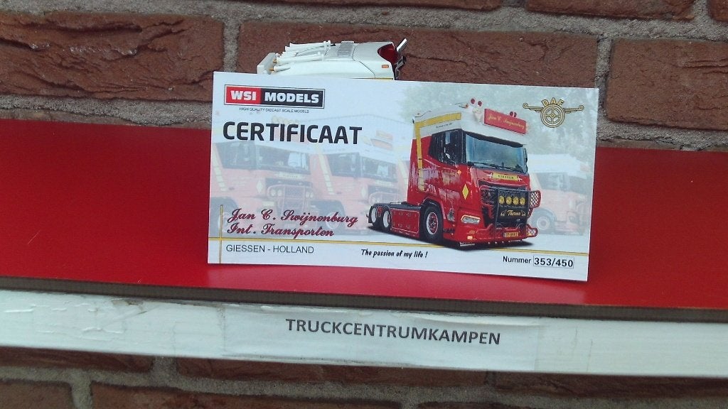 WSI  Daf  XG+  6 x 2  van  Jan  C.  Swijnenburg., Ophalen of Verzenden, Nieuw, Bus of Vrachtwagen, Wsi