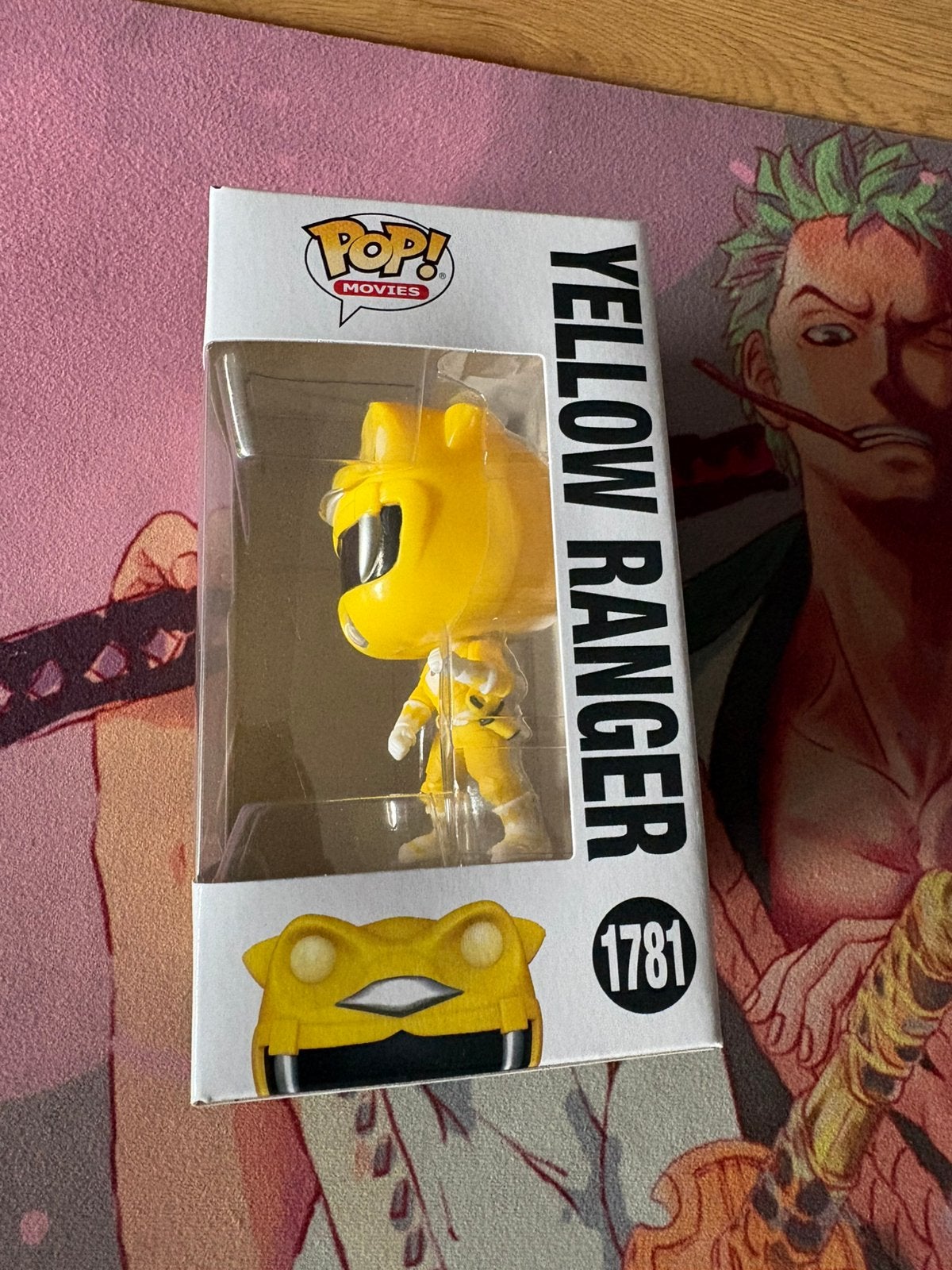 Yellow ranger Funko Pop #1781 Power Rangers, Funko Europe, Ophalen of Verzenden, Zo goed als nieuw, 4th floor, 1 Queen Caroline St, London W6 9YN, Verenigd Koninkrijk