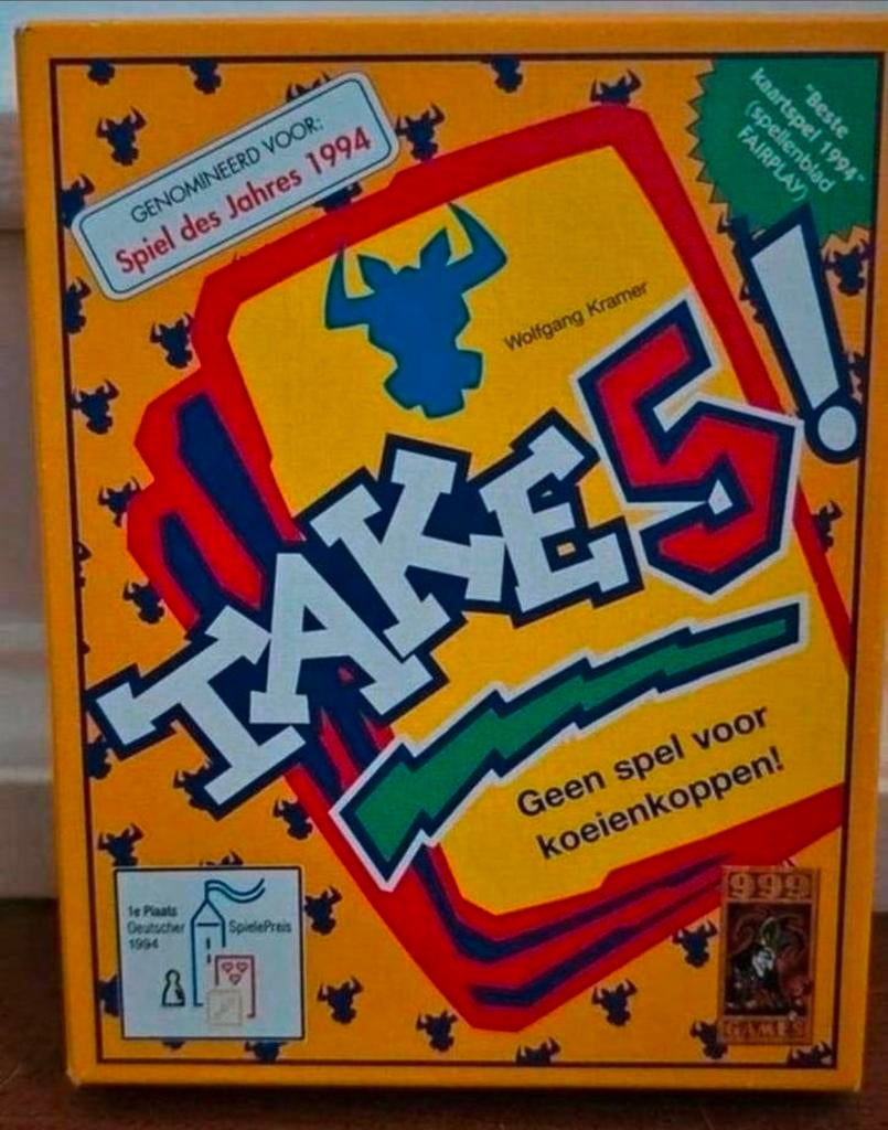 Take 5 - kaarten geseald!- 99games- Ook Verzenden!, Hobby en Vrije tijd, Gezelschapsspellen | Kaartspellen, Ophalen, Nieuw
