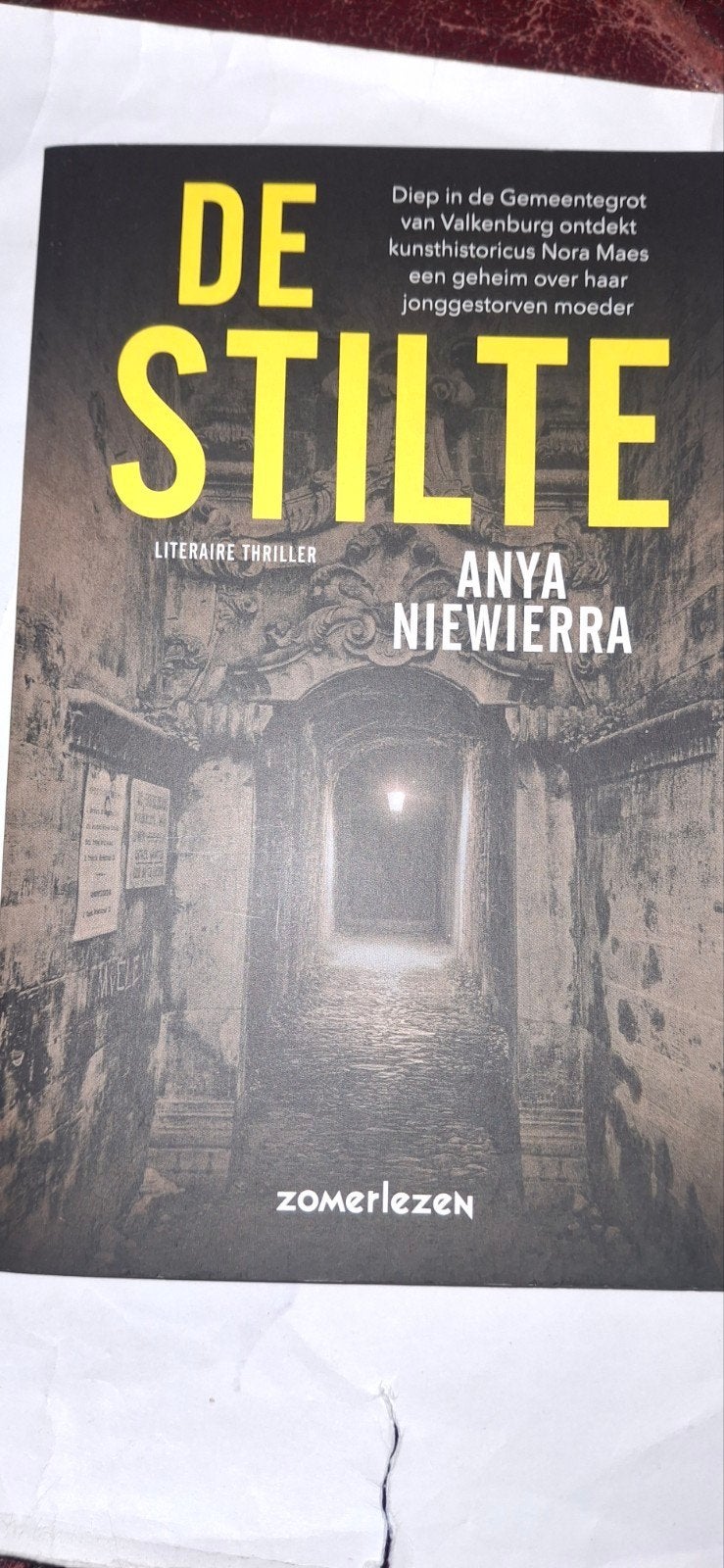 De Stilte - Anya Niewierra (Literaire thriller), Boeken, Ophalen of Verzenden, Zo goed als nieuw, Anya Niewierra