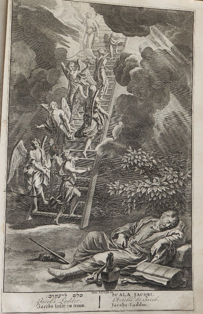 antieke interessante statenbijbel 1720 0f 1748, Antiek en Kunst, Verzenden