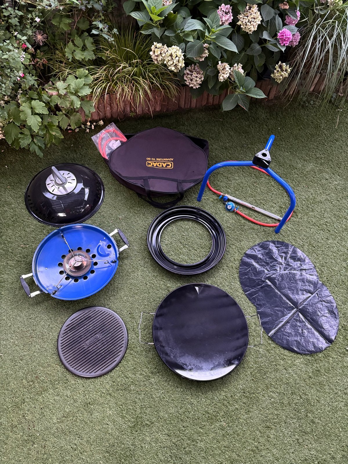 Cadac Skottelbraai met accessoires, Ophalen, Gebruikt