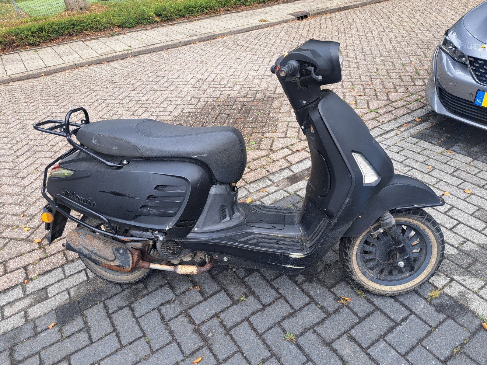 la souris snorscooter (voor onderdelen), Ophalen of Verzenden, Gebruikt, Benzine, Overige merken
