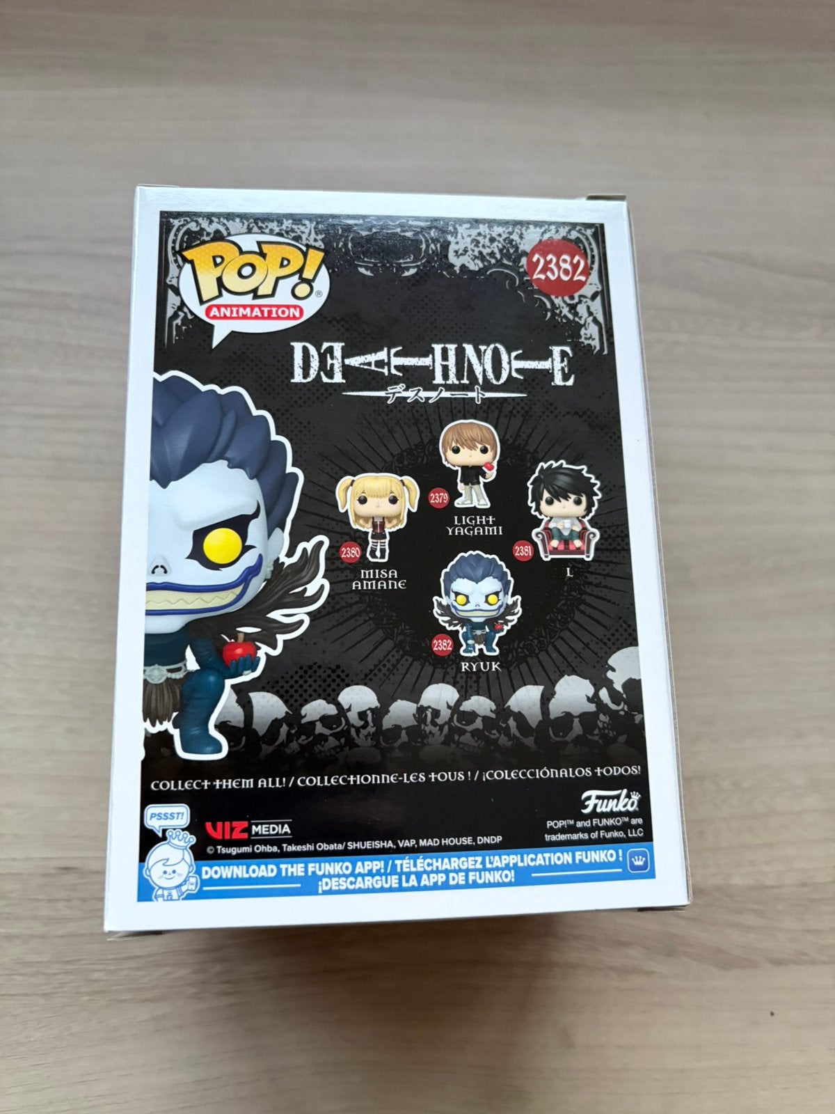 Funko Pop! Death Note Ryuk #2382 Vinyl Figure Anime 93294, Verzamelen, Poppetjes en Figuurtjes, Ophalen of Verzenden, Funko Europe