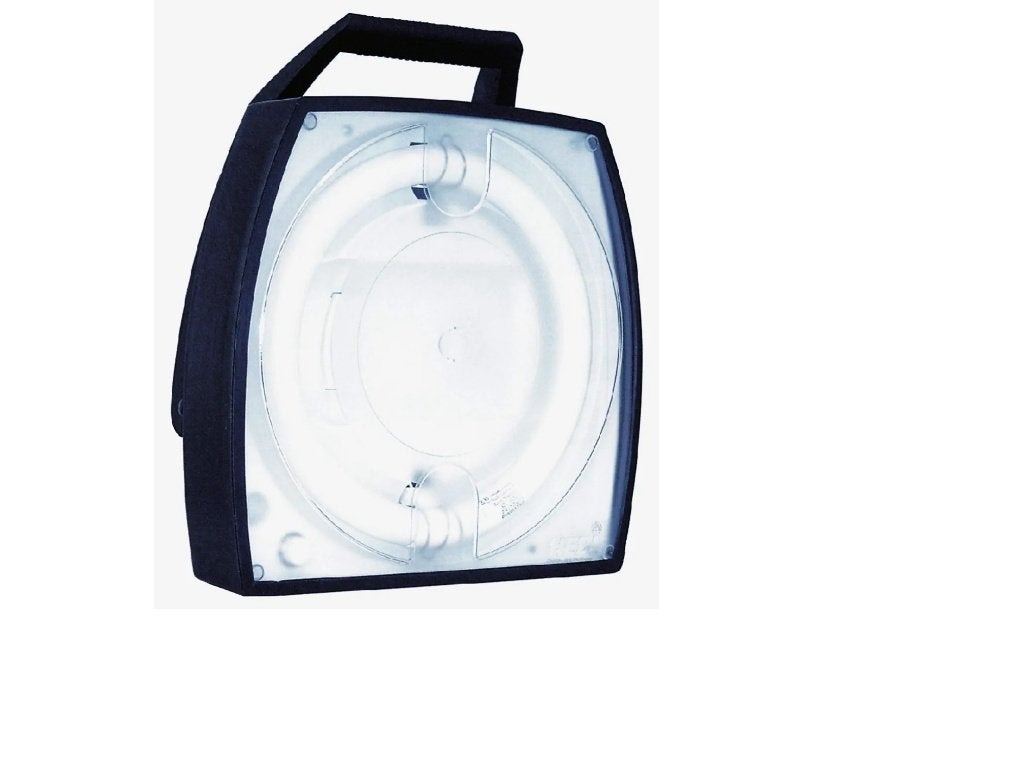 NIEUWE HEDI Werklamp Bouwlamp + 4 Stopcontacten 5 mtr kabel, Ophalen of Verzenden, Nieuw, Minder dan 50 watt, Lamp met armatuur