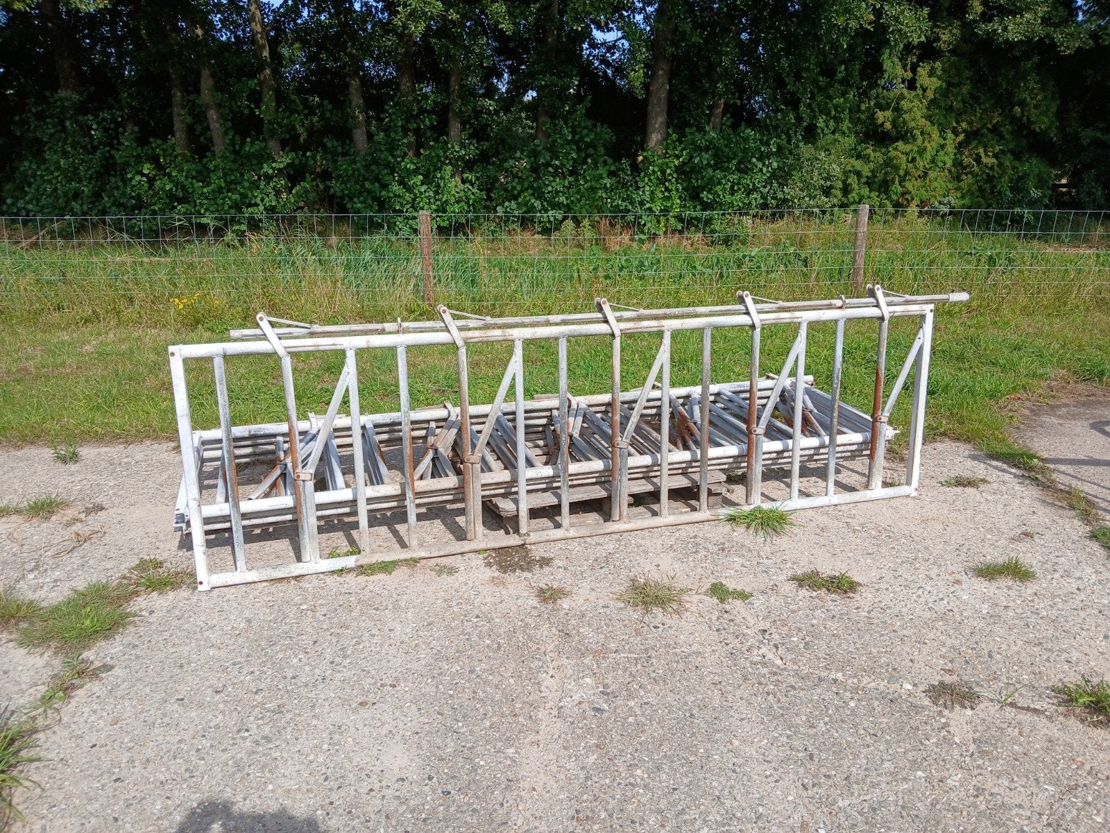 Voerhekken grootvee zelfsluitend 5x 320cm, Dieren en Toebehoren