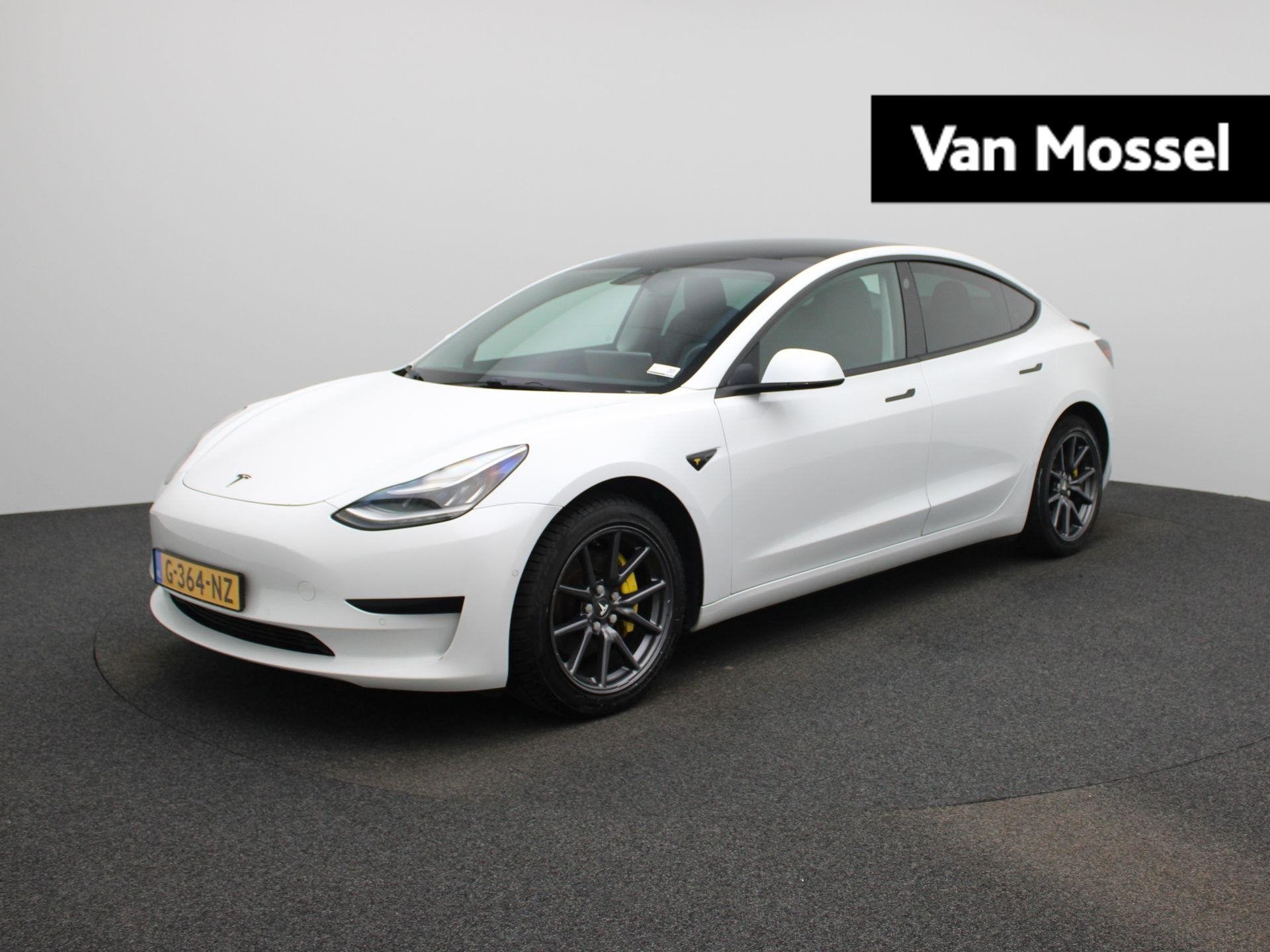Tesla Model 3 Standard RWD Plus 60 kWh | Panoramadak | Stoel, Automaat, Gebruikt, Wit, Origineel Nederlands