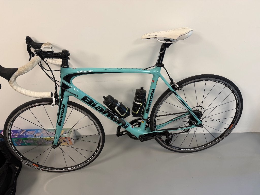 Bianchi Intenso Carbon 57 cm, Fietsen en Brommers, Fietsen | Racefietsen, Overige merken, Gebruikt, Heren, Aluminium