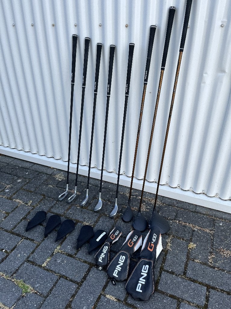 Linkhandige golfset PING, Sport en Fitness, Golf, Zo goed als nieuw, Set, Ping, Ophalen