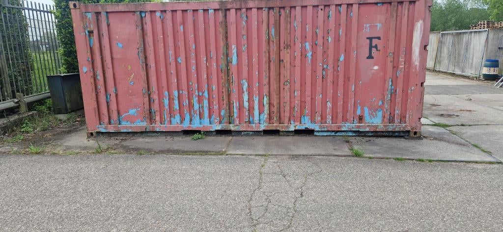 Container/opslagconainer 20 ft 2.4M hoog te koop, Doe-het-zelf en Verbouw, Containers, Verzenden