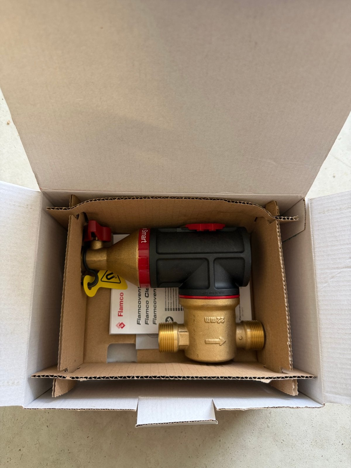 Flamco Clean Smart vuilafscheider 22mm, Ophalen of Verzenden, Nieuw, Overige typen