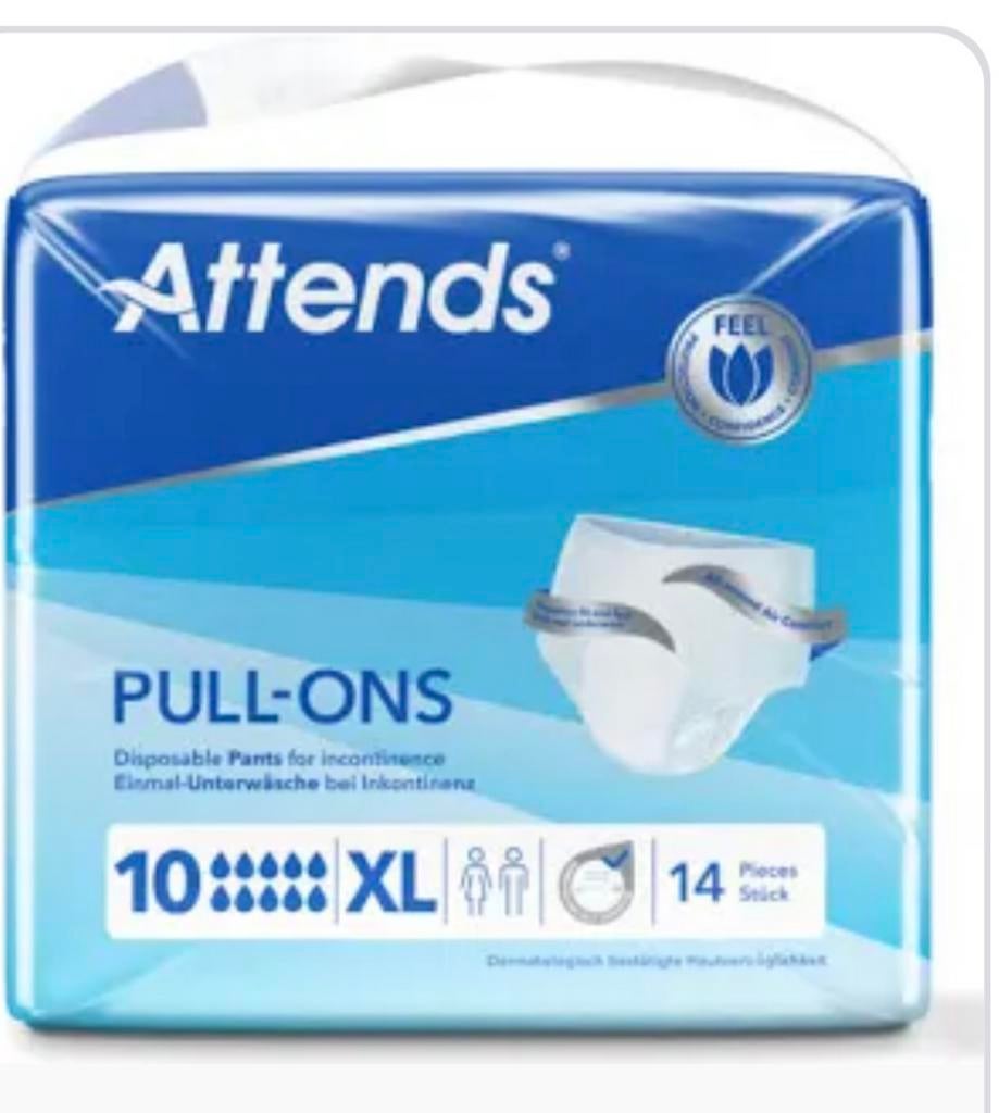 Attends pull ons incontinetiemateriaal, Diversen, Verpleegmiddelen, Ophalen of Verzenden, Nieuw