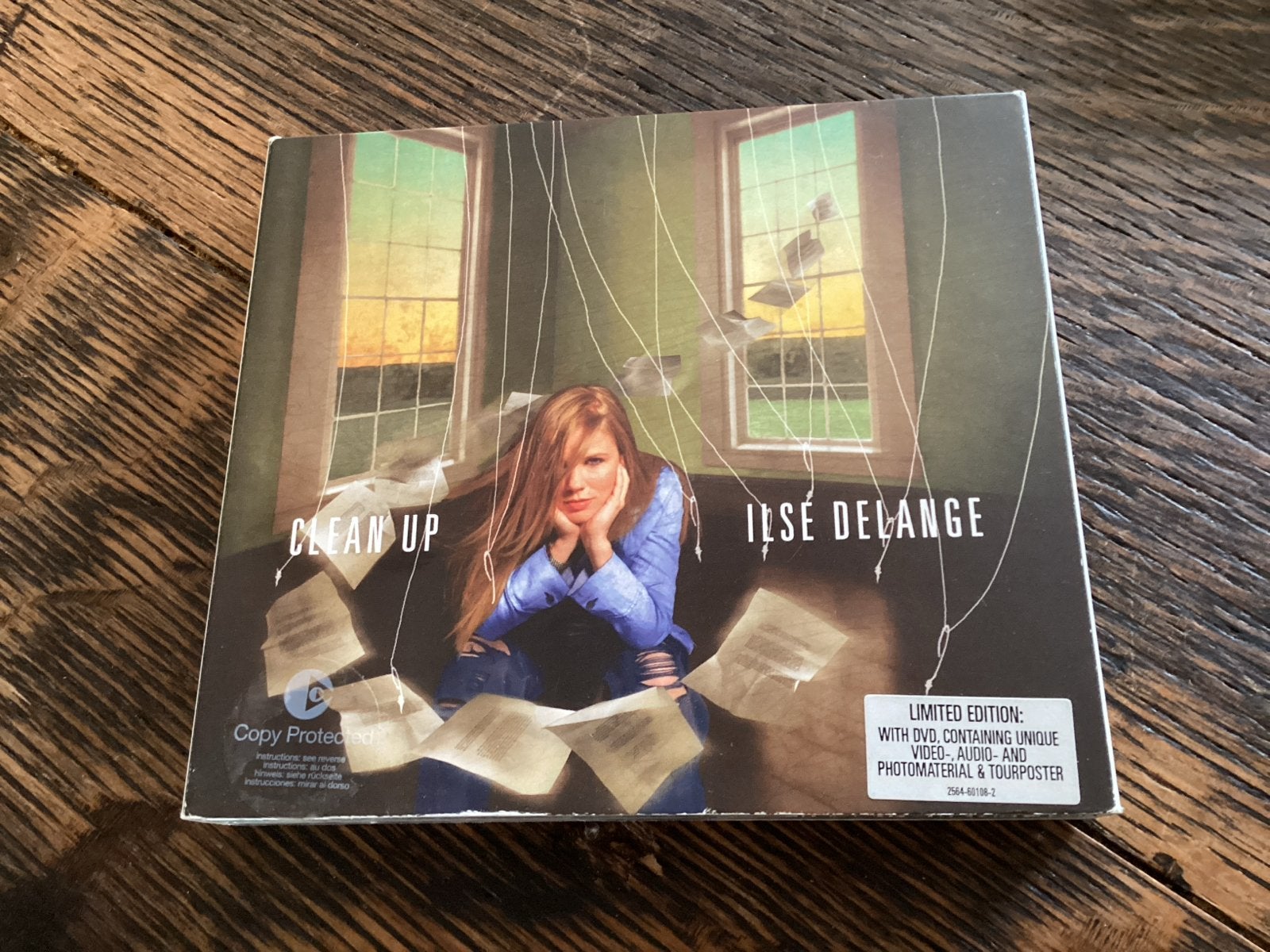 Ilse DeLange - Clean Up (Limited Edition CD + DVD), voor 2€, Inclusief DVD, Pop, Ophalen of Verzenden, Zo goed als nieuw