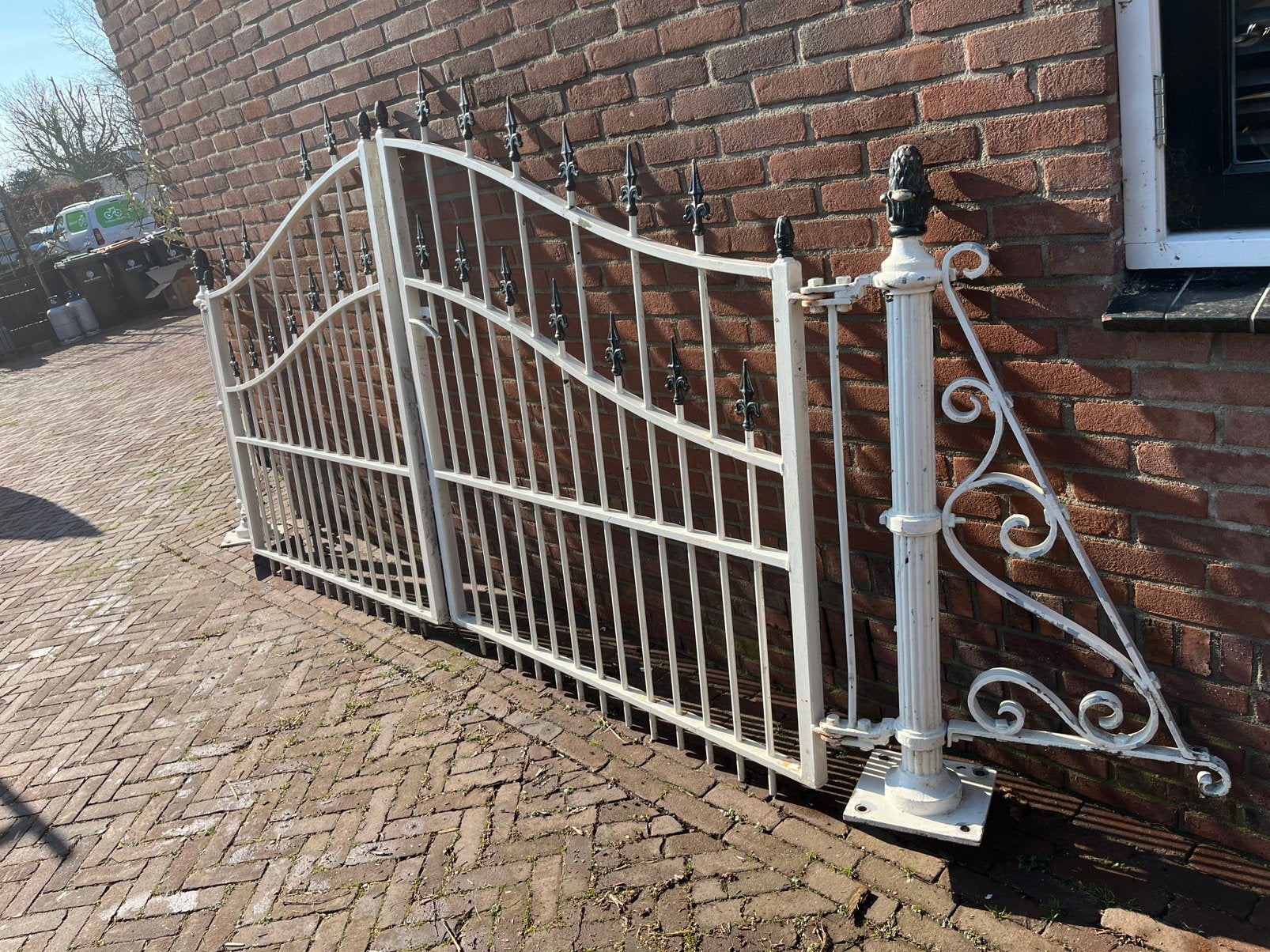 Sierhekwerk, Ophalen, Zo goed als nieuw, IJzer, Sierhekwerk