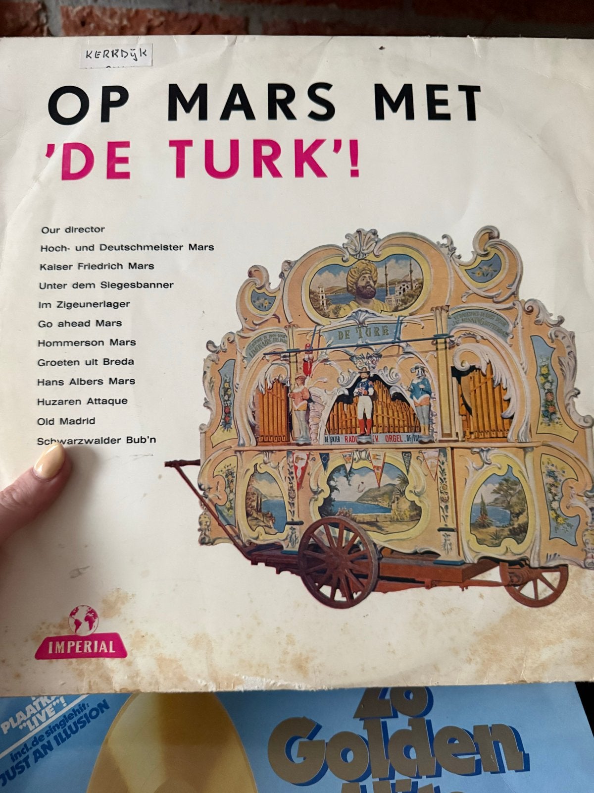 Op Mars Met 'De Turk' - Imperial LP, Cd's en Dvd's, Ophalen of Verzenden, Gebruikt, Album