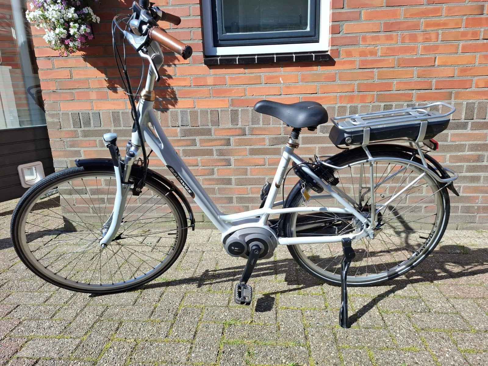Batavus Milano E-go elektrische fiets met Bosch middenmotor!, Ophalen, Gebruikt, Batavus, 47 tot 51 cm