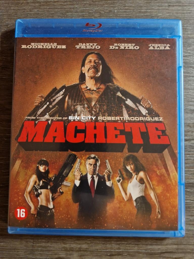 Machete (2010) blu-ray, Ophalen of Verzenden, Zo goed als nieuw, Actie