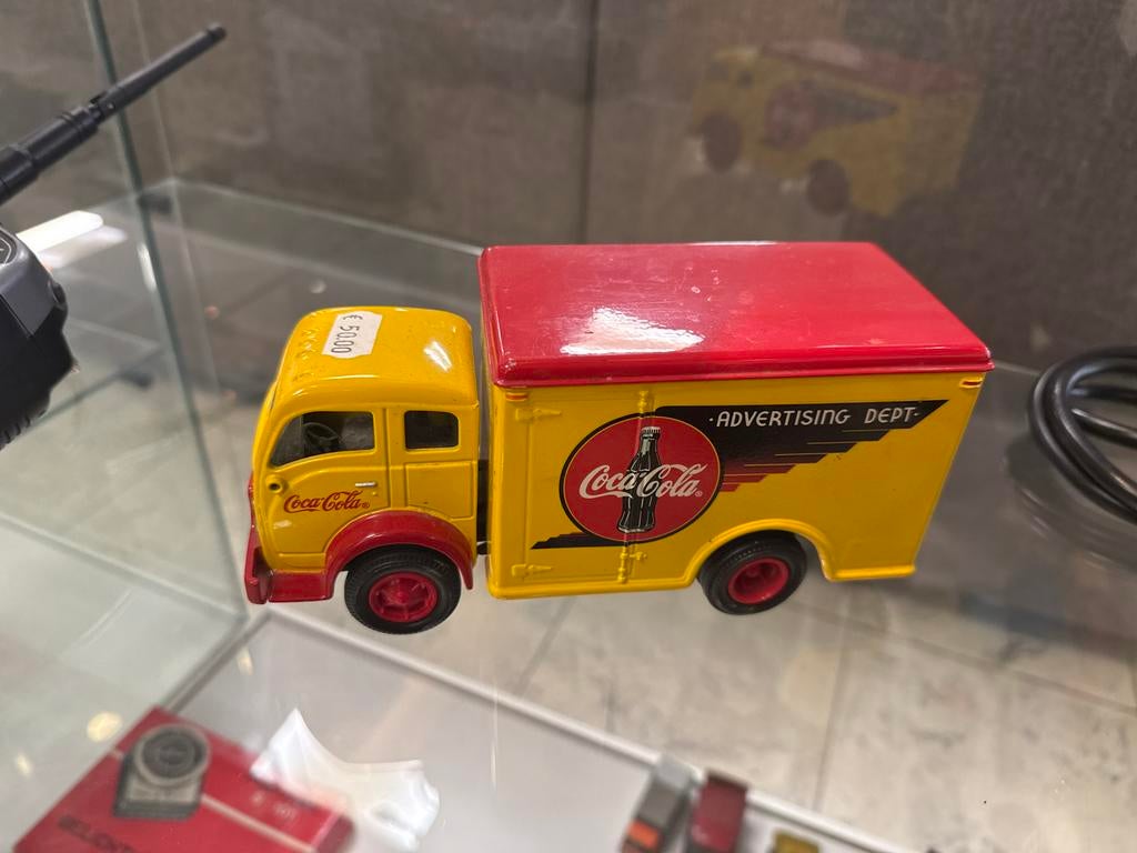 Vintage Coca-Cola Reclame Vrachtwagen Model, Ophalen of Verzenden, Zo goed als nieuw