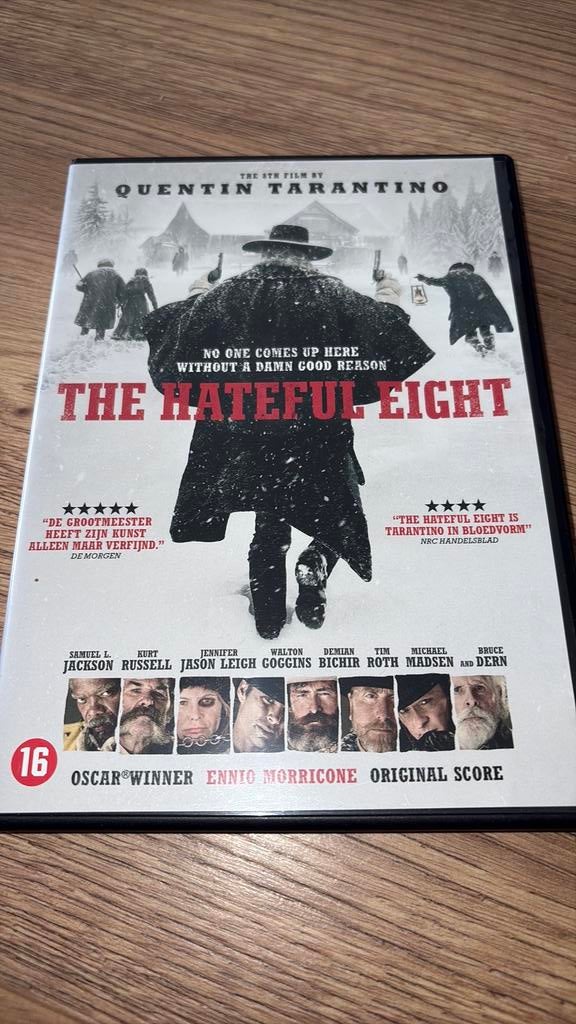 The Hateful Eight van Quentin Tarantino met Kurt Russell., Vanaf 16 jaar, Ophalen of Verzenden, Zo goed als nieuw, Overige gebieden