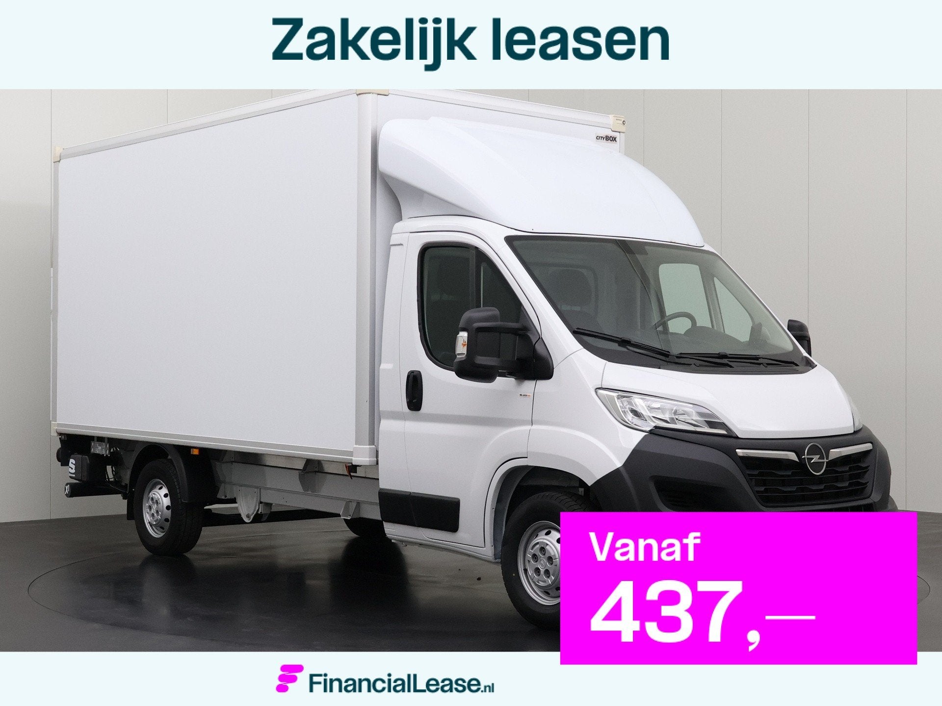 Opel Movano 2.2HDi Bakwagen+Laadklep | 1046Kg Laden | Airco, Stof, Gebruikt, 2500 kg, 2500 kg