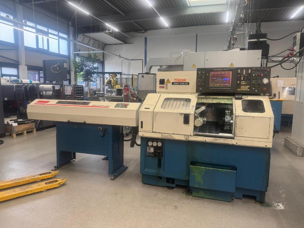 Mazak Quickturn 8N, Doe-het-zelf en Verbouw, Draaibanken, Ophalen, Gebruikt, Metaaldraaibank, Minder dan 500 mm
