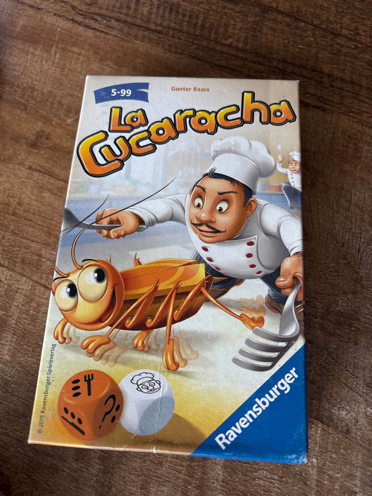 La Cucaracha Bordspel - Ravensburger, Drie of vier spelers, Ophalen, Gebruikt