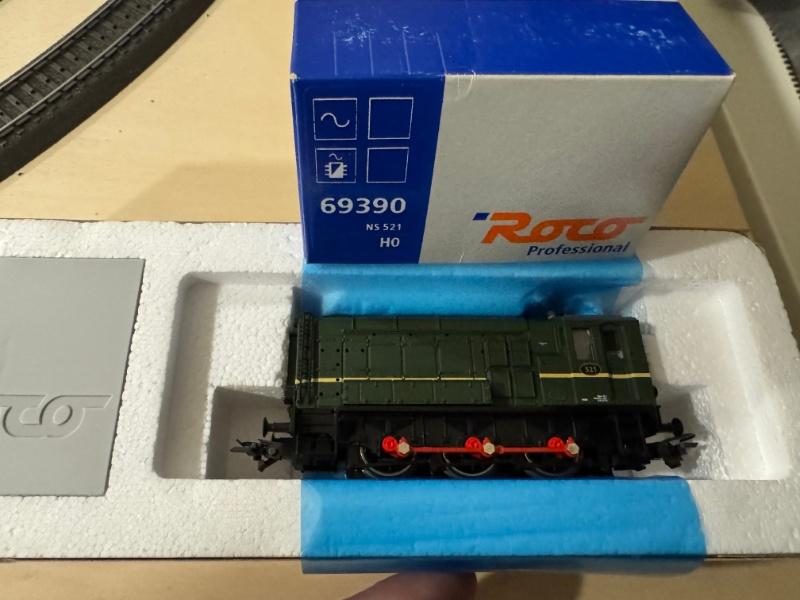 NIEUW: Roco 69390 Dieselloc 'Hippel' NS521, voor AC/Märklin, Ophalen, Wisselstroom, Locomotief, Nieuw