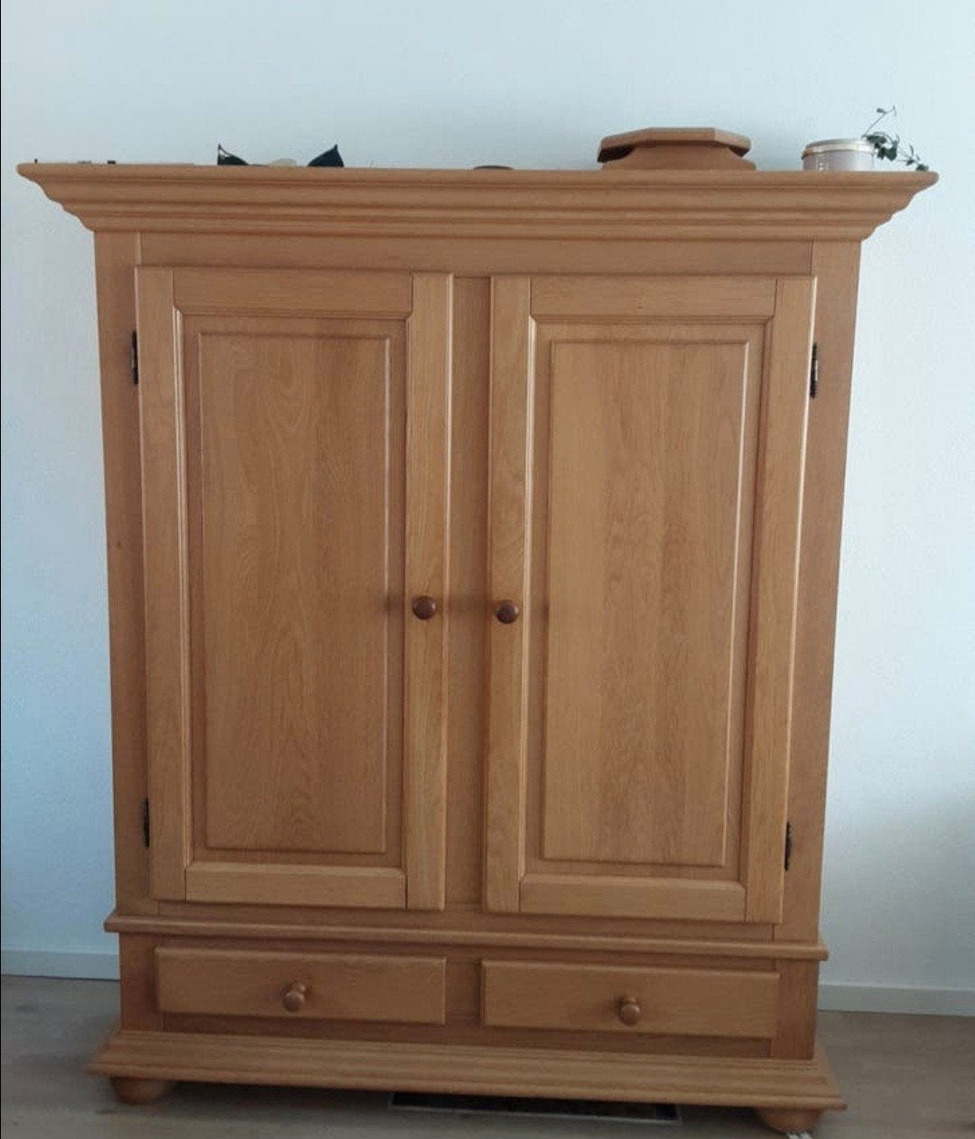 Blank eiken broodkast, Huis en Inrichting, Ophalen