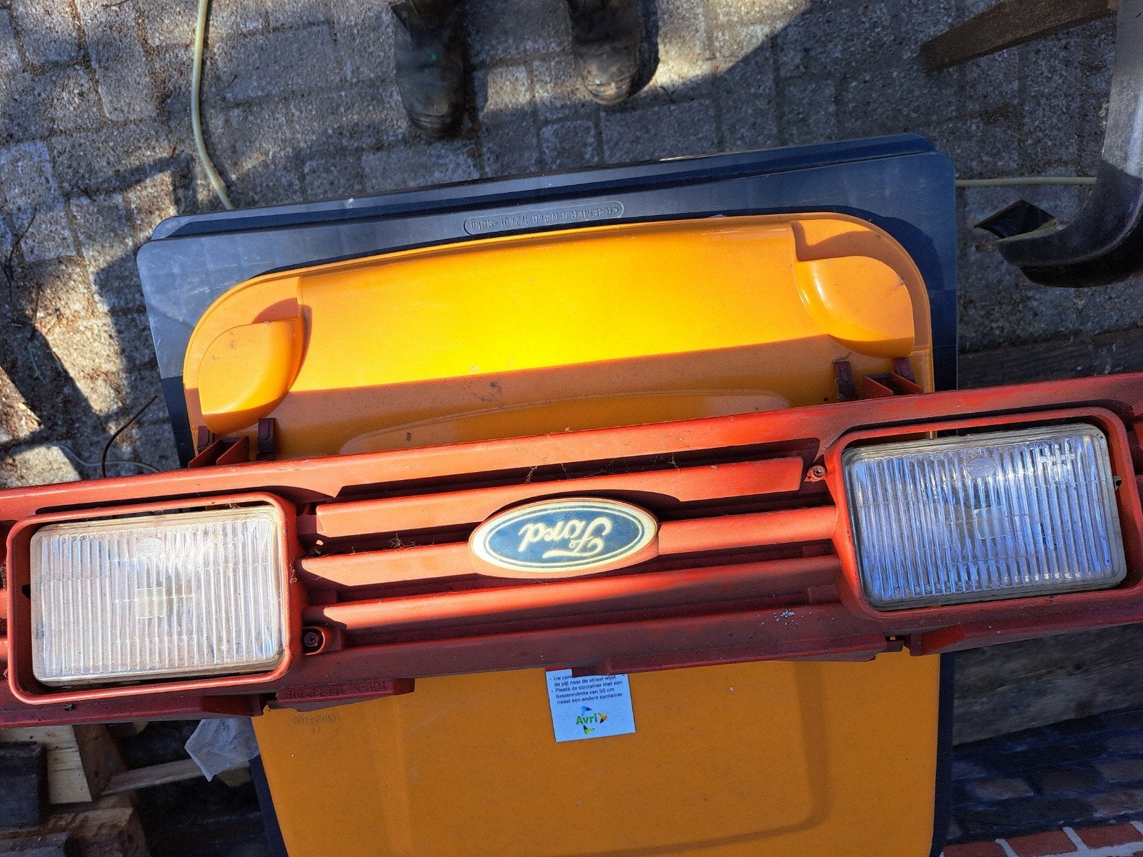 gril met mistlampen hella voor ford oldtimer, Ophalen of Verzenden, Nieuw, Ford