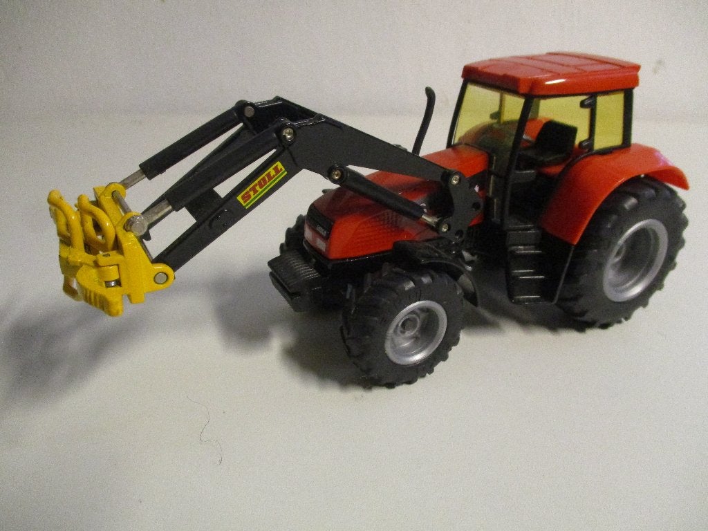 Siku Case-IH CS150 met voorlader en balenklem, Ophalen of Verzenden, Gebruikt, Tractor of Landbouw, SIKU
