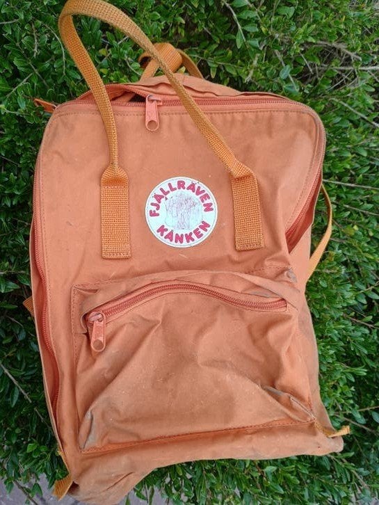 Fjällräven Kånken rugzak - Oranje, Ophalen of Verzenden, Gebruikt