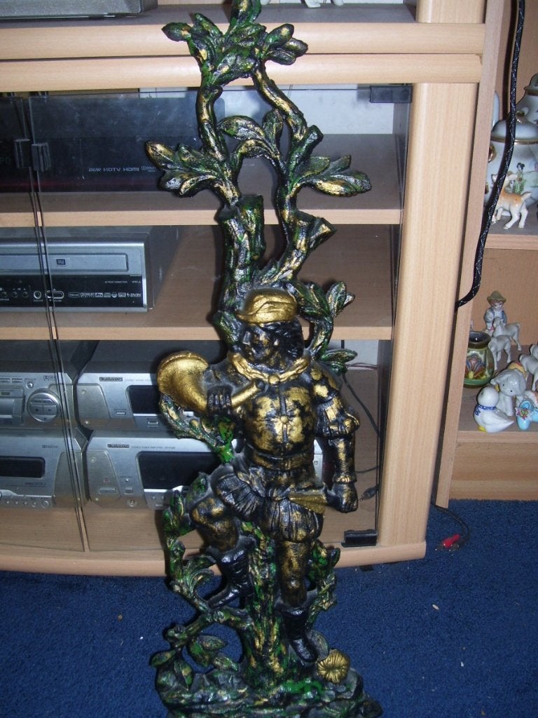 WANDORNAMENT, Huis en Inrichting, Metaal, Zwart, Vintage, Decoratieobject