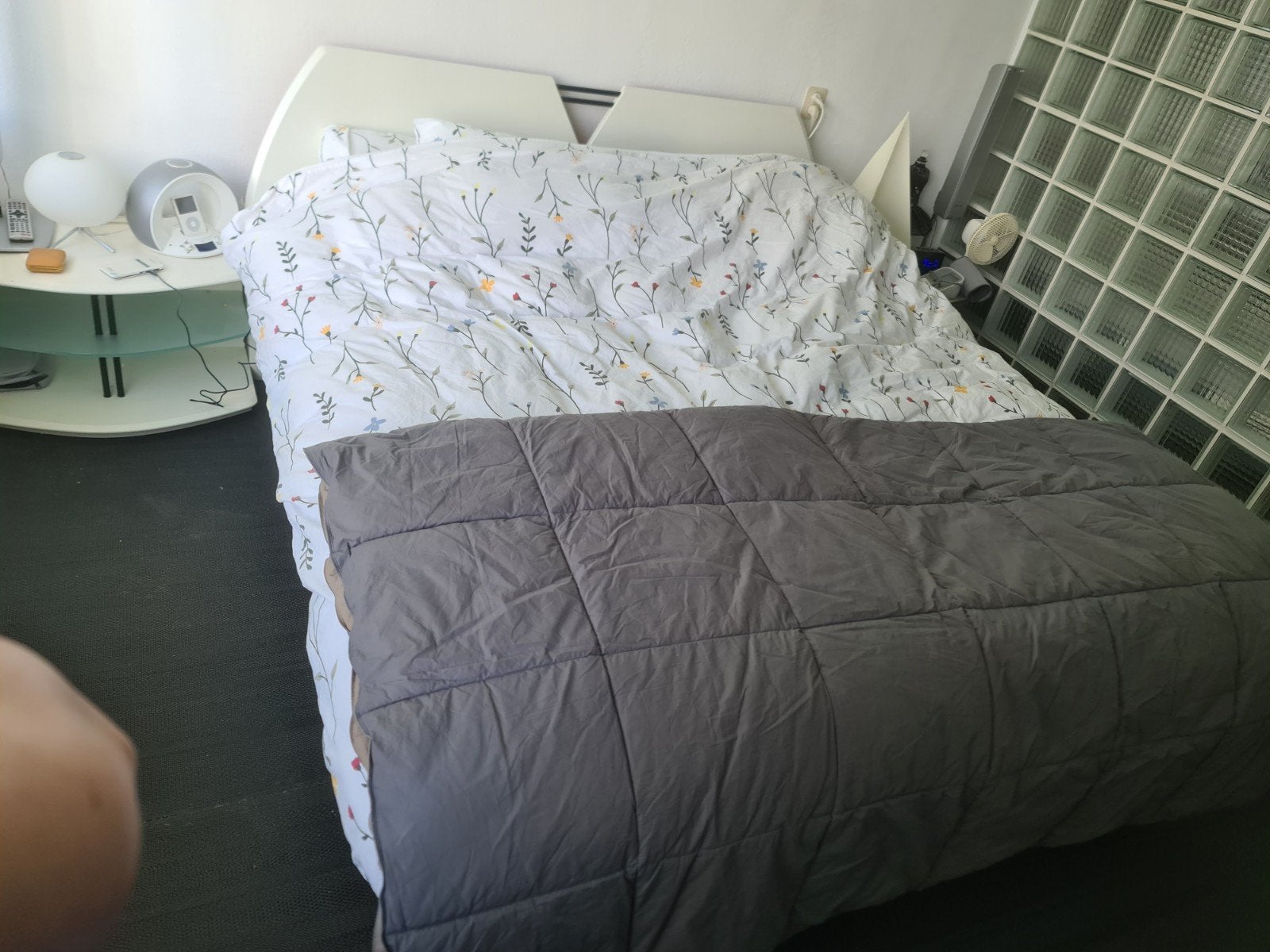 Elektrisch verstelbaar bed 180x200 cm met twee matrassen, Huis en Inrichting, Slaapkamer | Bedden, Ophalen, Tweepersoons, 180 cm