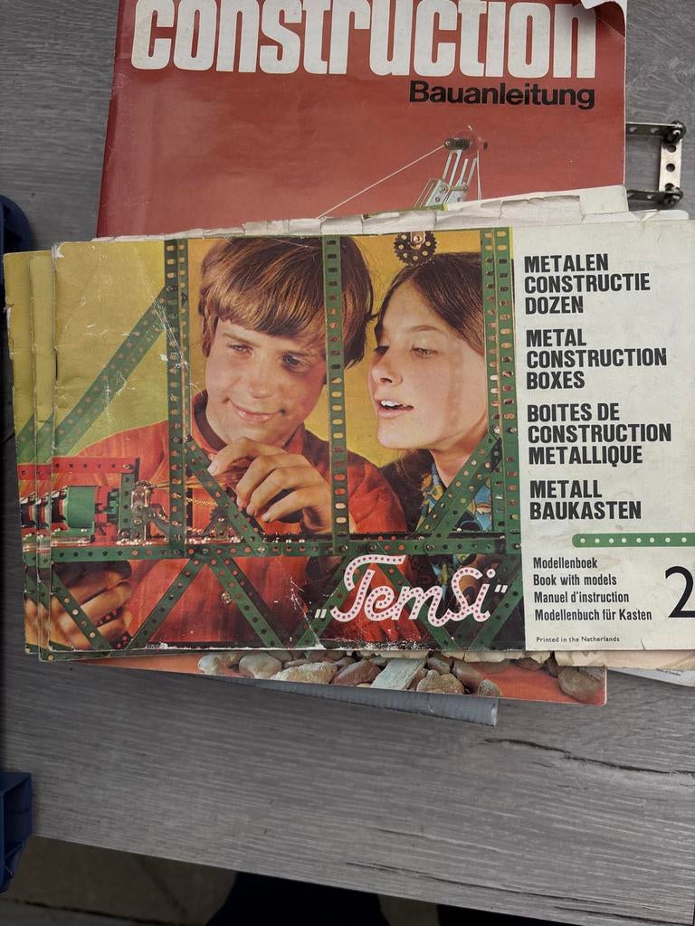 Vintage Meccano constructie grote hoeveelheid, Ophalen of Verzenden, Gebruikt, Overige merken