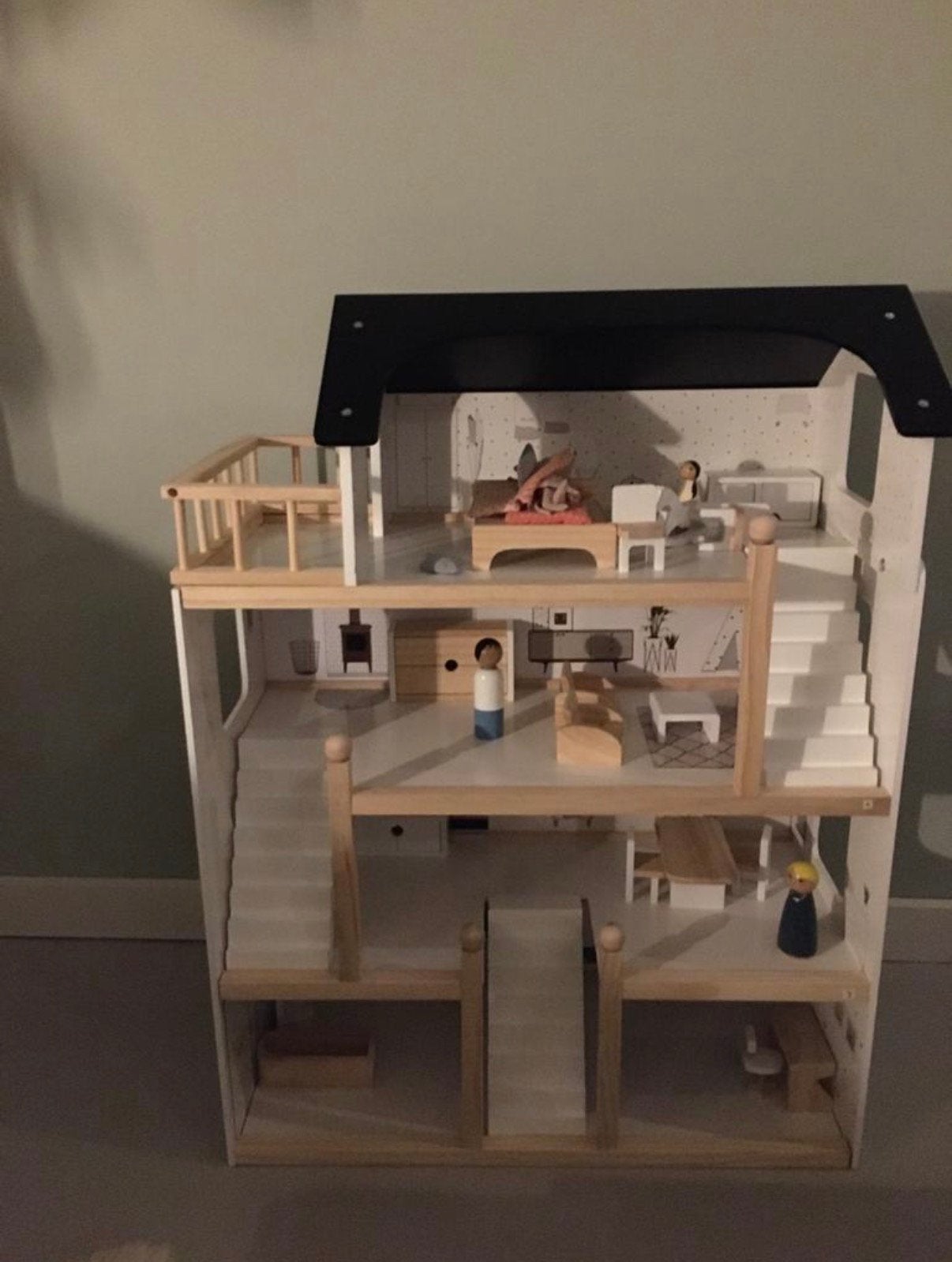 Poppenhuis, Ophalen, Gebruikt