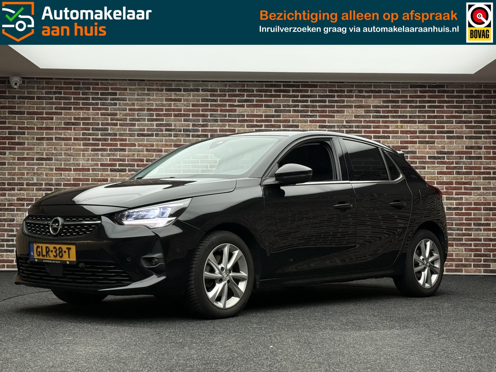 Opel Corsa 1.2 Elegance, Auto's, Stof, Gebruikt, Euro 6, Zwart