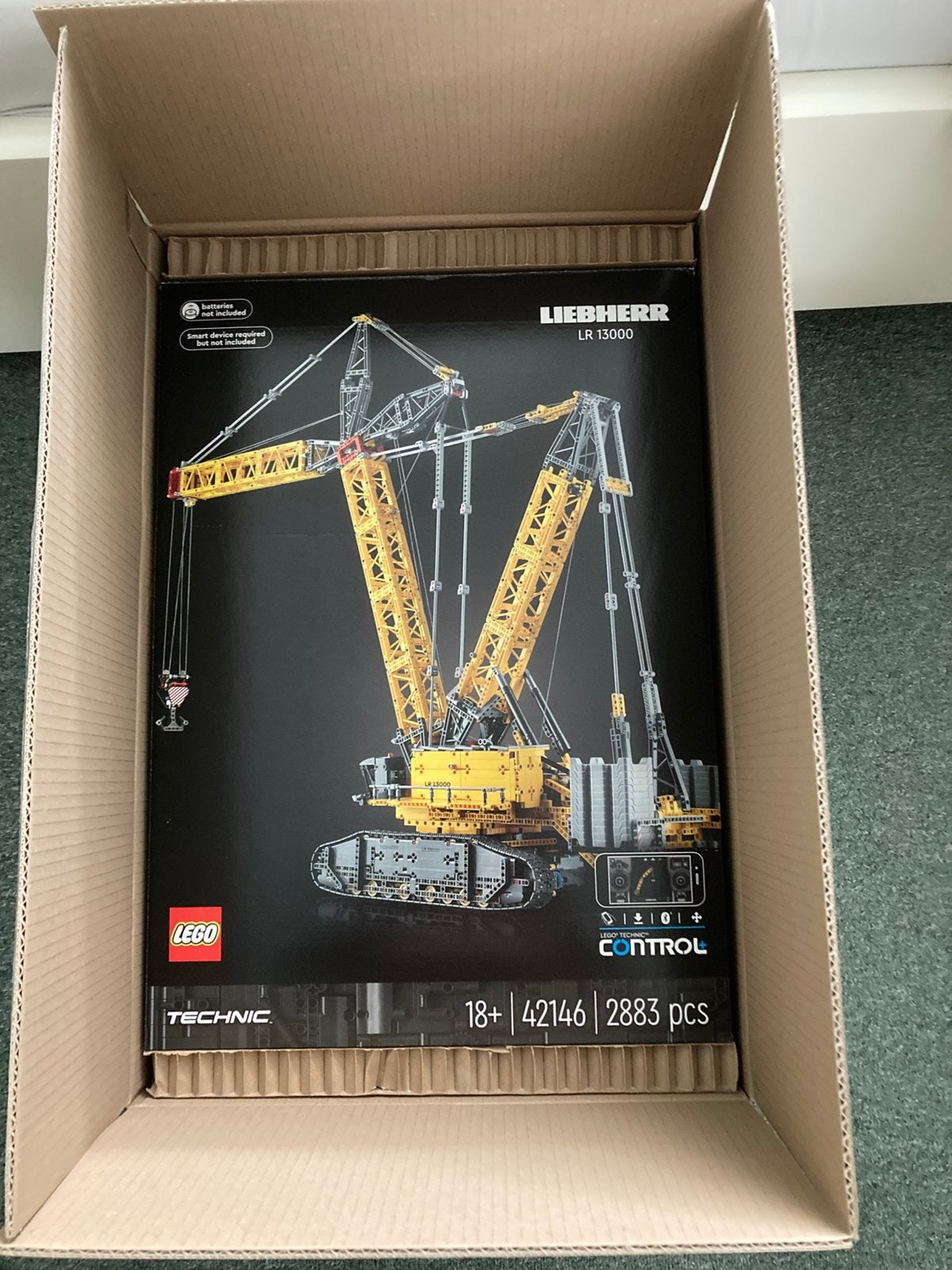 Lego Technic 42146 Liebherr LR 13000 Kraan, Kinderen en Baby's, Speelgoed | Duplo en Lego, Ophalen, Lego, Nieuw, Technic