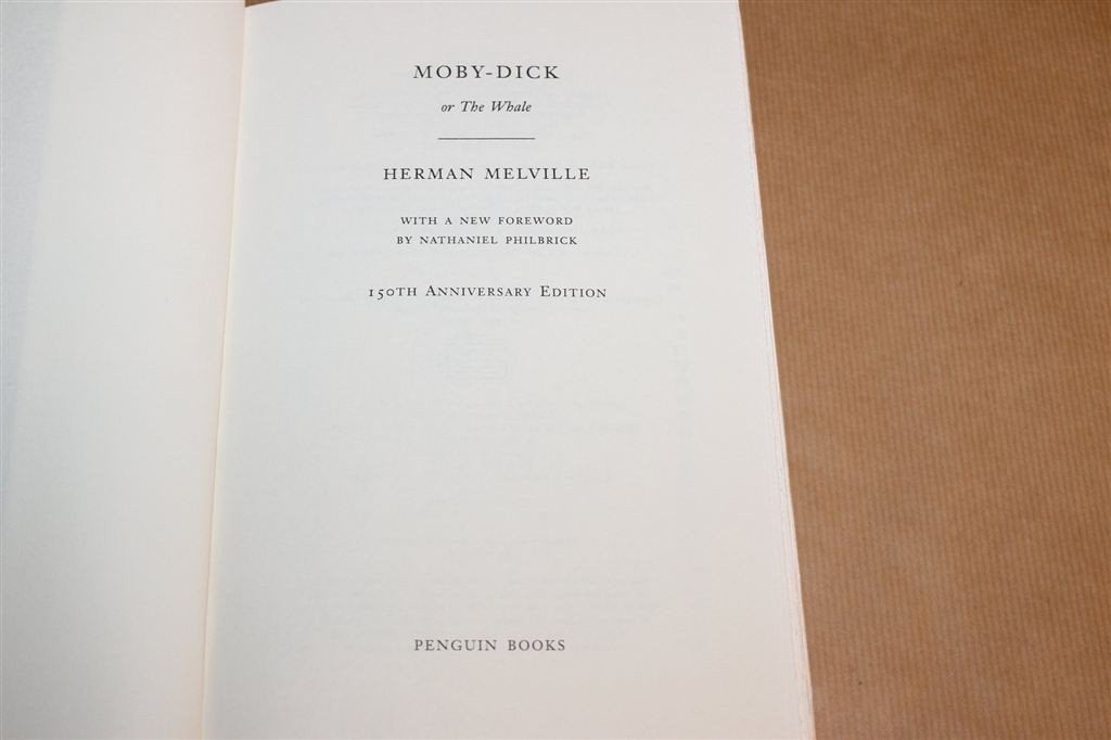 Moby-Dick — Walvisvaart Roman Melville 150th Anniversary Ed., Boeken, Ophalen of Verzenden, Gelezen