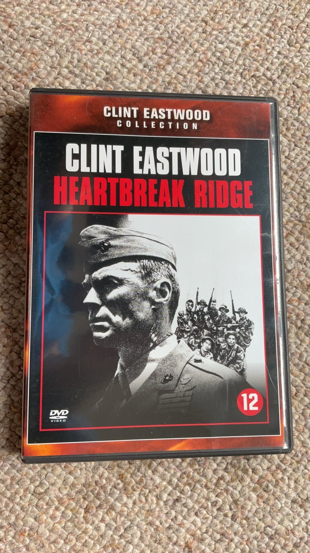 HEARTBREAK RIDGE., Cd's en Dvd's, Vanaf 12 jaar, Ophalen of Verzenden, Zo goed als nieuw, Oorlog