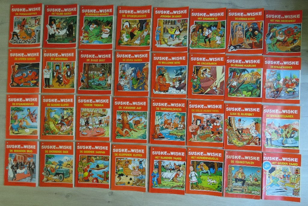 Suske en Wiske Stripboeken - Grote Verzameling, Boeken, Meerdere stripboeken, Ophalen, Gelezen, Willy Vandersteen