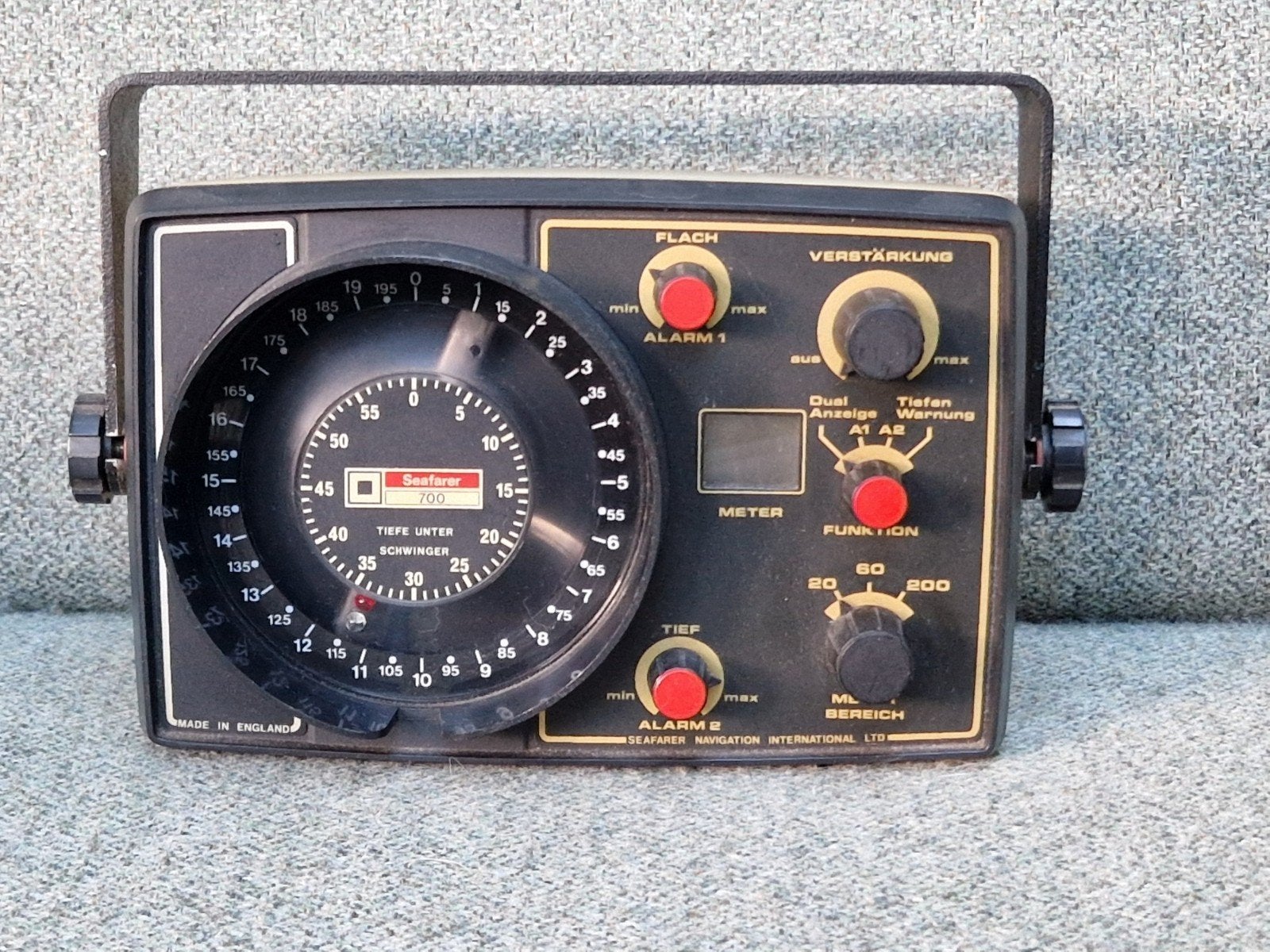 Seafarer 700 dieptemeter - Werkend van boord gehaald, Watersport en Boten, Navigatiemiddelen en Scheepselektronica, Ophalen of Verzenden