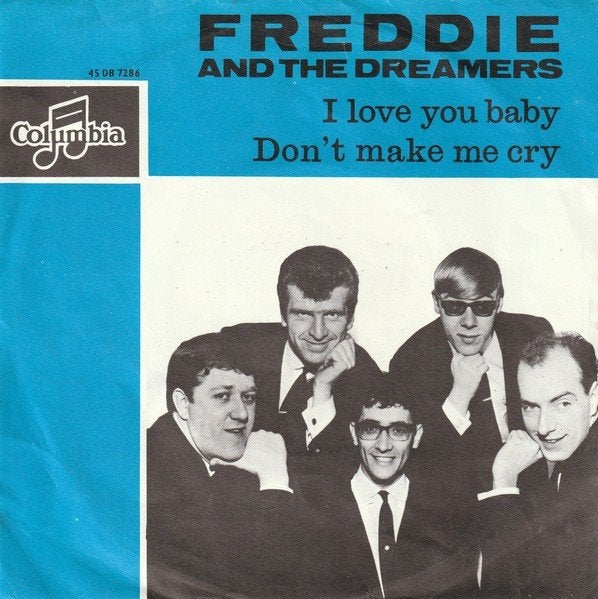 Freddy & the Dreamers - I Love You Baby (Single), Gebruikt, 7 inch, Pop, Overige typen