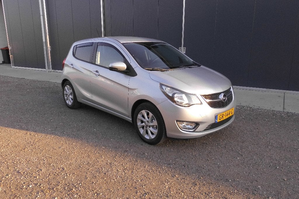 Opel Karl 1.0 Ecoflex 55KW Bj  2015  Grijs  N.A.P., Auto's, Voorwielaandrijving, 839 kg, 74 pk, Euro 6
