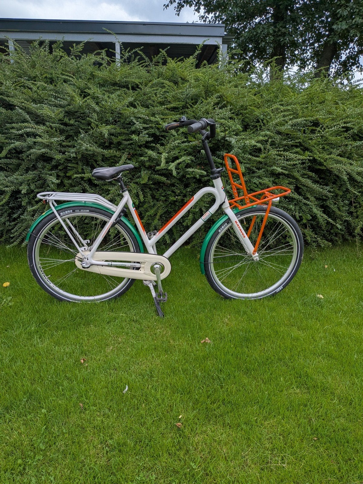 Batavus transport fiets dames, Fietsen en Brommers, Ophalen, Terugtraprem, Versnellingen, Batavus