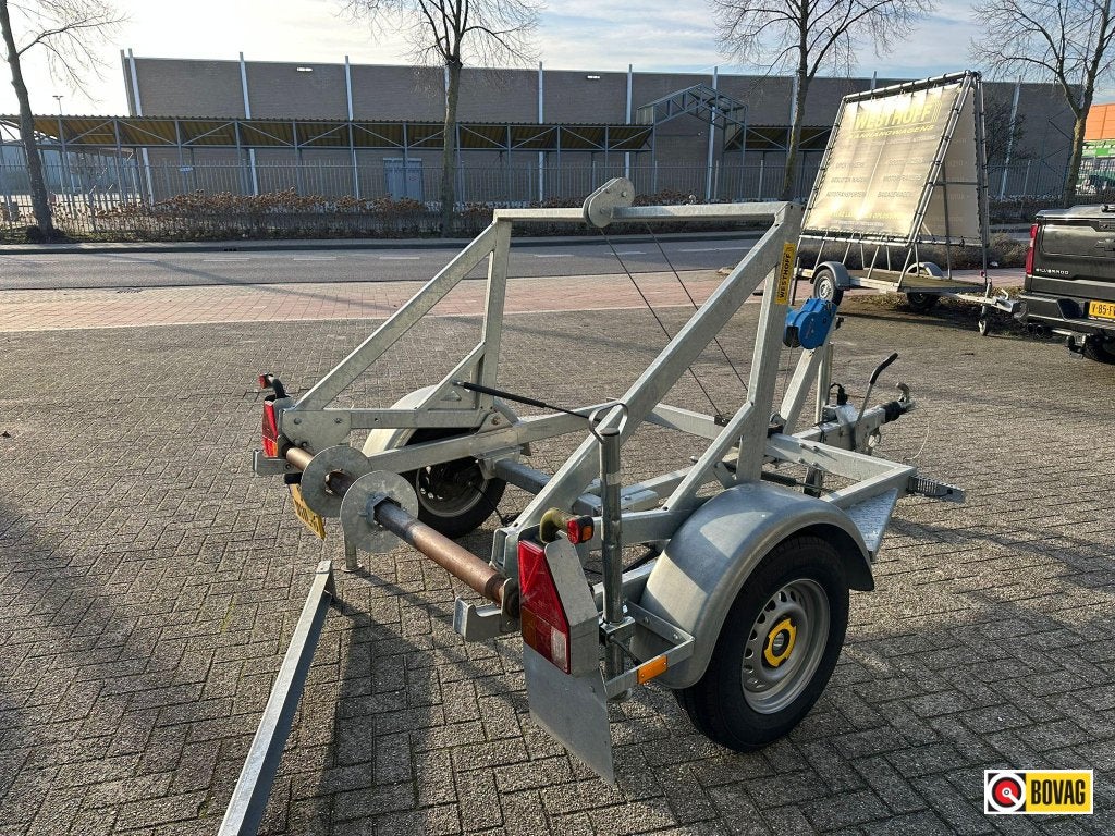 HASPELAANHANGWAGEN WARK 1350KG 2023 NW.STAAT/KENTEKEN, Gebruikt
