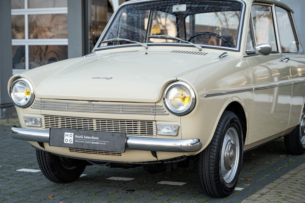 DAF 32 Daffodil de Luxe (bj 1965, automaat), Auto's, Automaat, Stof, Gebruikt, Bruin