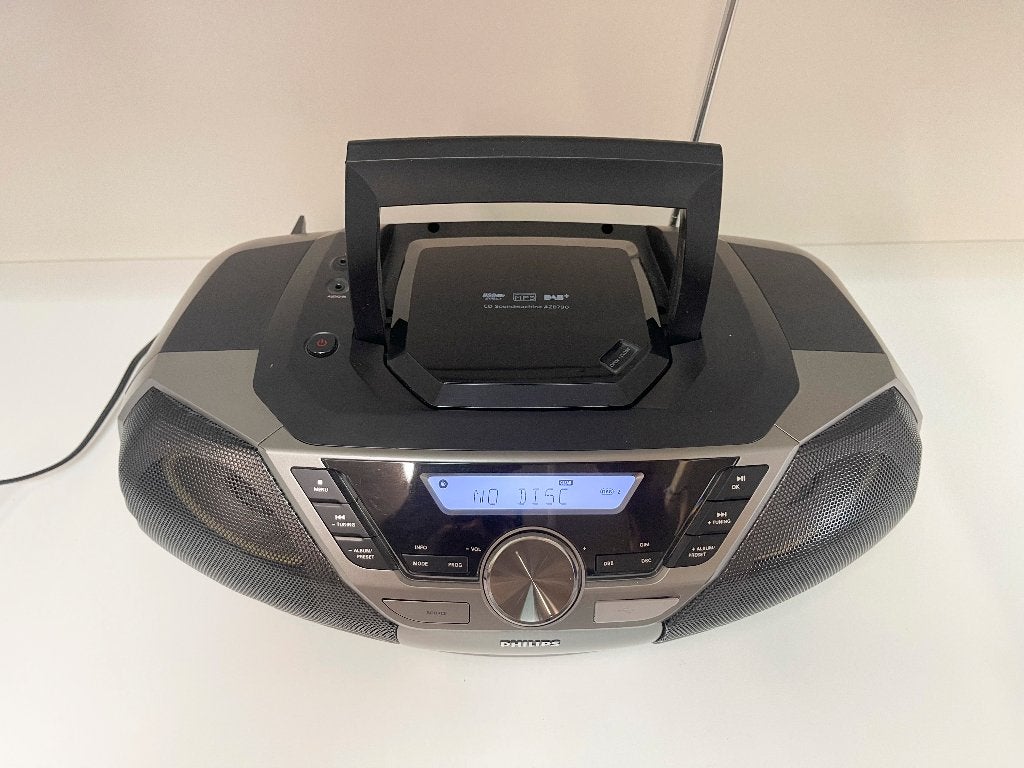 Philips AZB790/12 draagbare CD-soundmachine met USB&FM-radio, N, N, Ophalen of Verzenden, Zo goed als nieuw