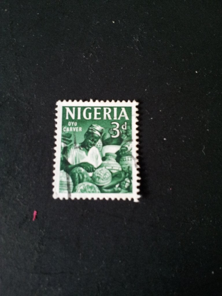 Nigeria Engelse Kolonie 1961 gestempeld, Ophalen of Verzenden, Nigeria, Gestempeld